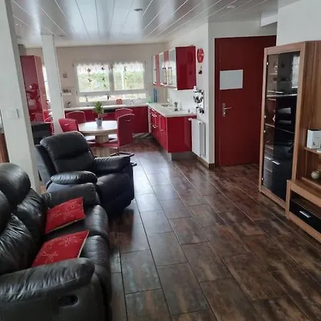 公寓 Chaleureux Et Confortable Avec Sauna..